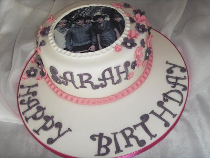 One Direction Edible Image Birthday Cake