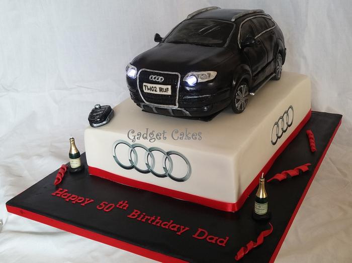 Audi Q7 car cake 