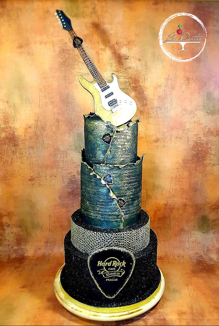 Hard rock cafe cake