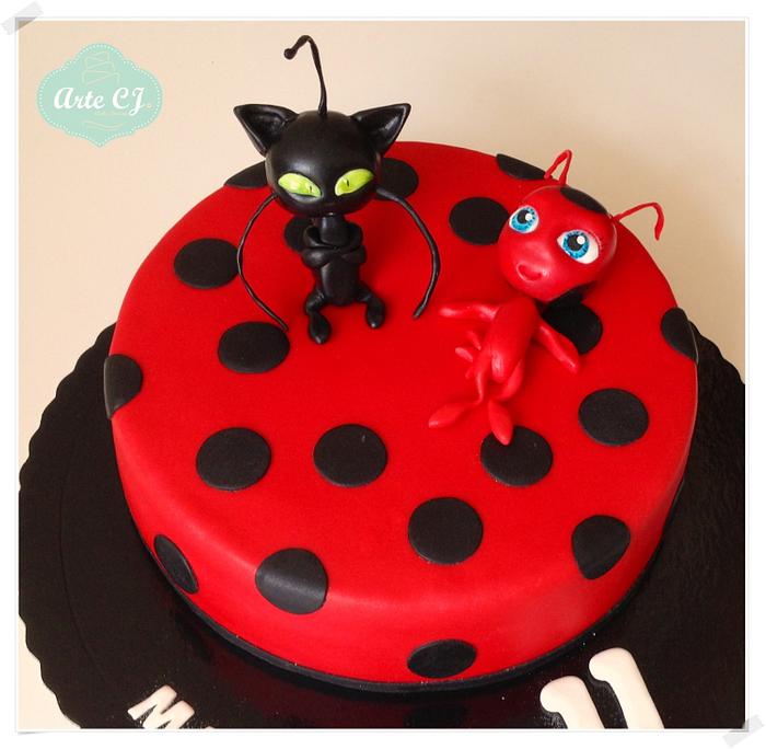 Birthday Cake - Miraculous Ladybug