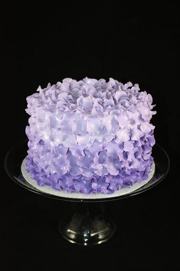 Purple Petal cake