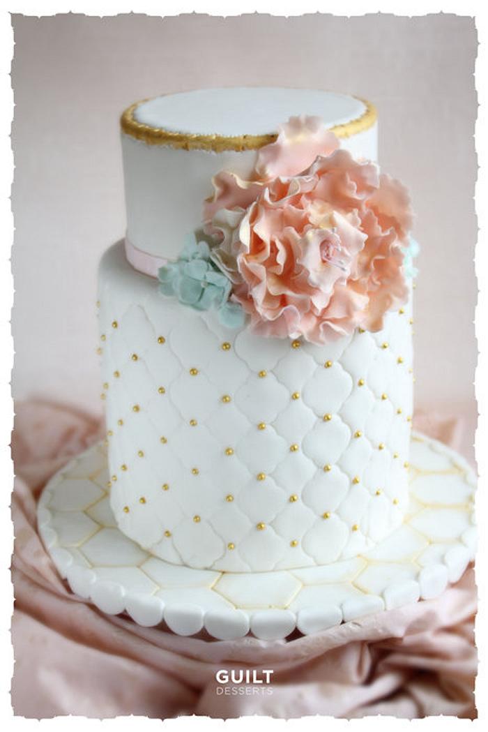 Wedding Bloom Cake