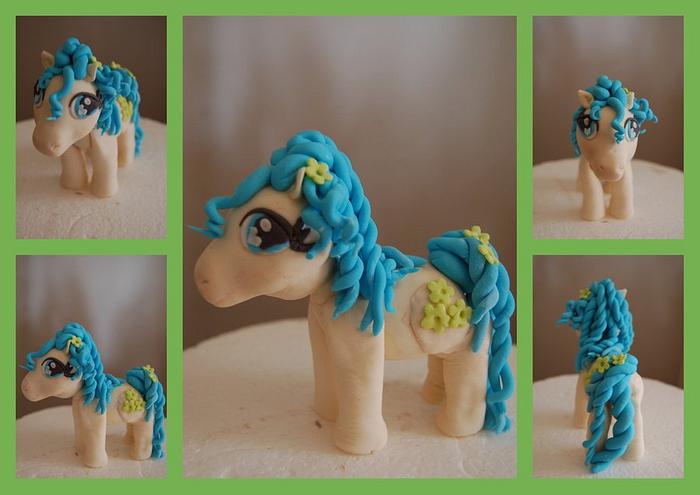 My Little Pony Cake Topper