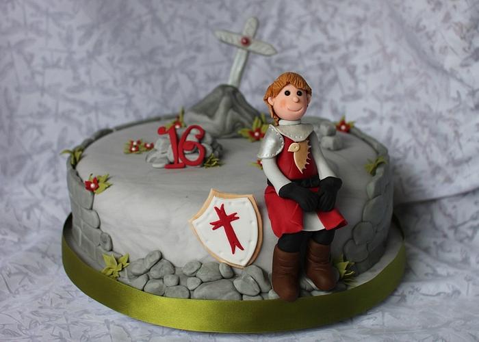 King Arthur cake