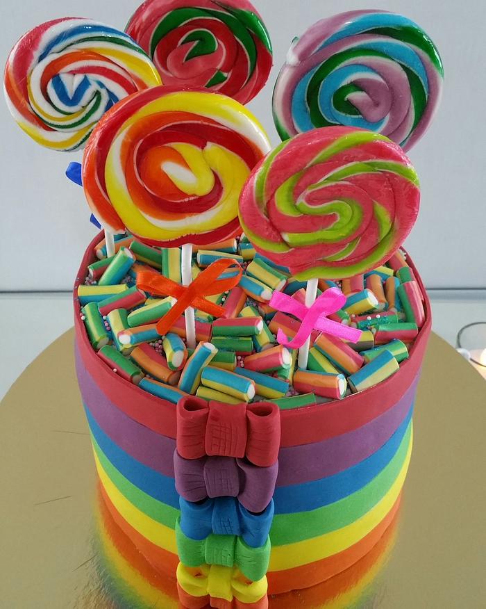 Candy cake