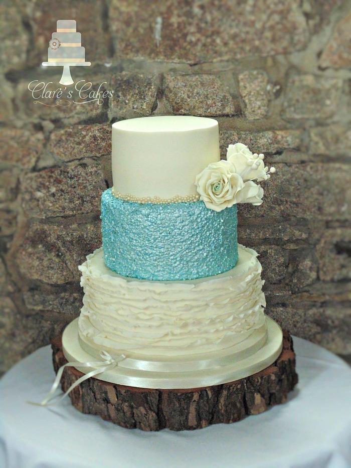 Fen and Richard Wedding Cake......