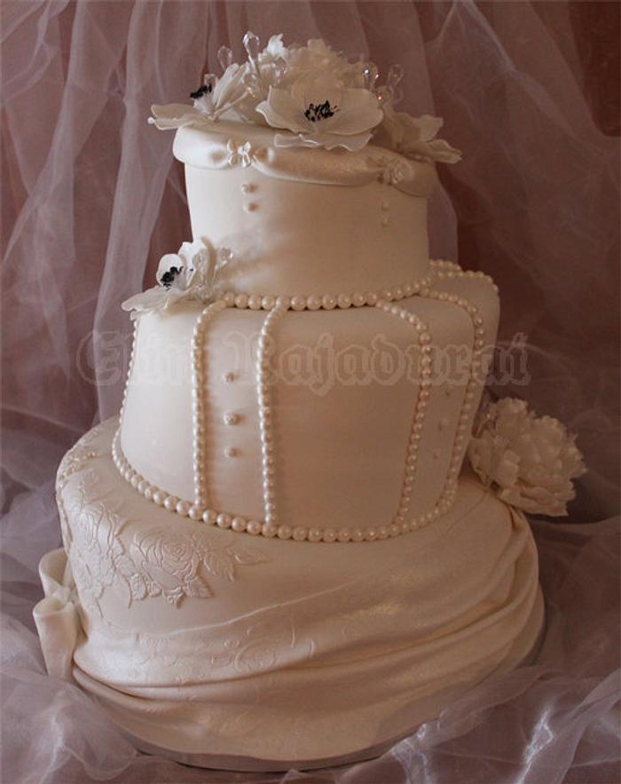 Wonky weddingcake