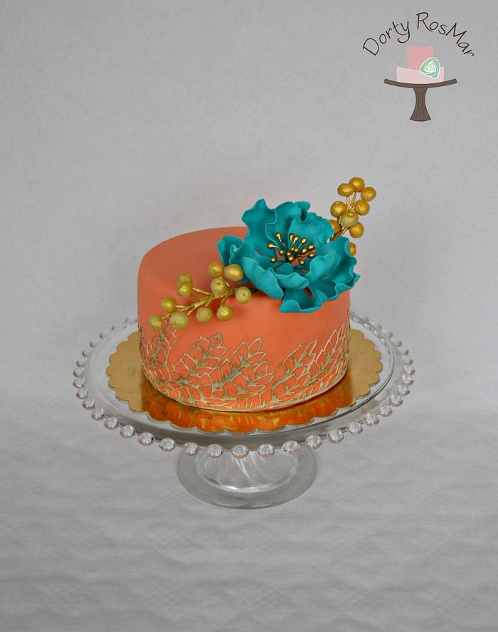 Fantasy flower Cake