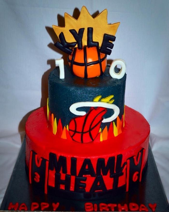Miami Heat - CakeCentral.com