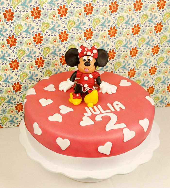 Birthday Cake - Minni Mouse - Judith Walli