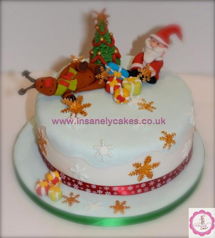 Christmas Cake for the Sisters of Our Lady of the Missions Kent