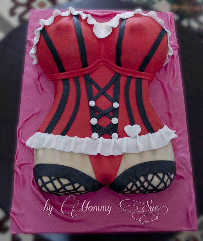 My First Client - Corset Cake