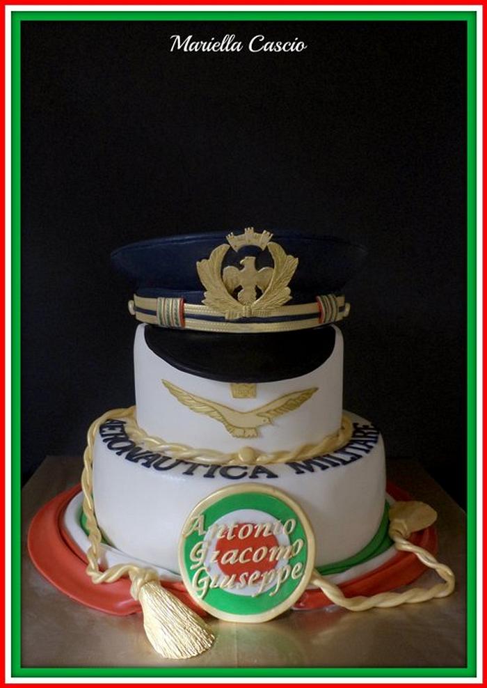 Ritirement italian Air Force cake