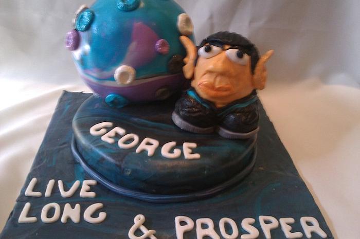 Spock, Star Trek cake