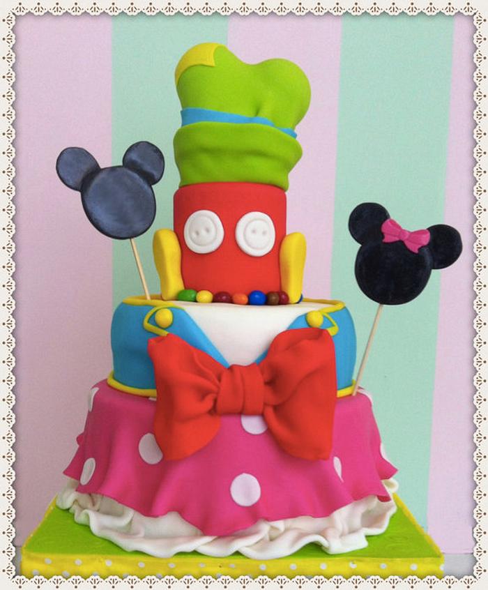 Disney mix cake