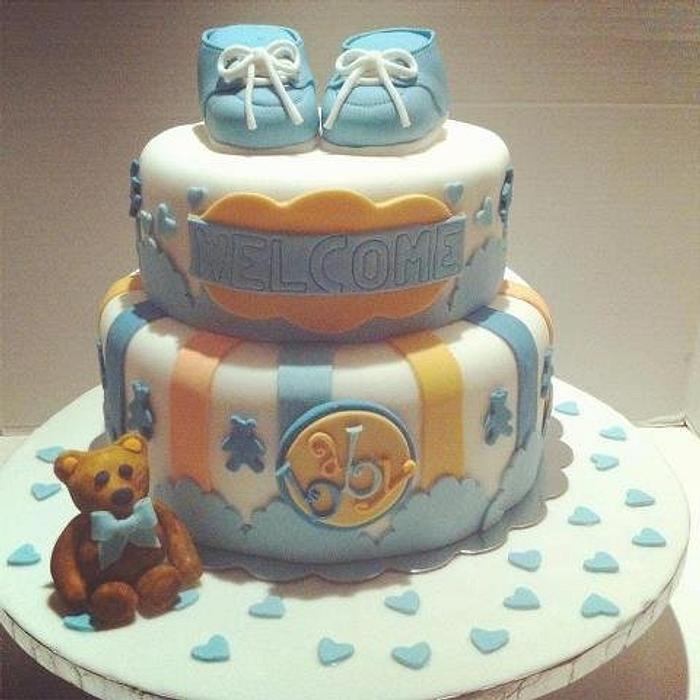 Sweet Prince inspired Baby Shower cake