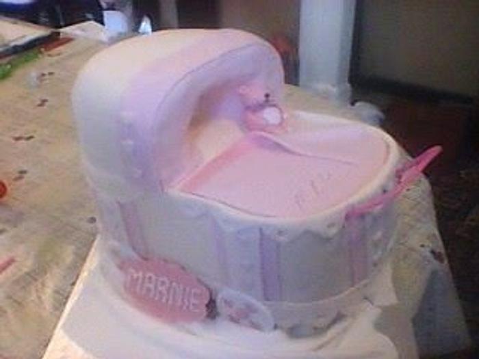 my first pram cake