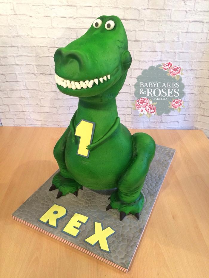 Rex Dinosaur Cake