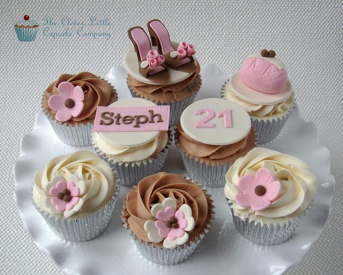 Handbags and Shoes 21st Cupcakes