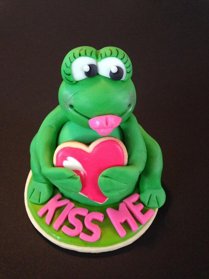 Frog Prince mini cake