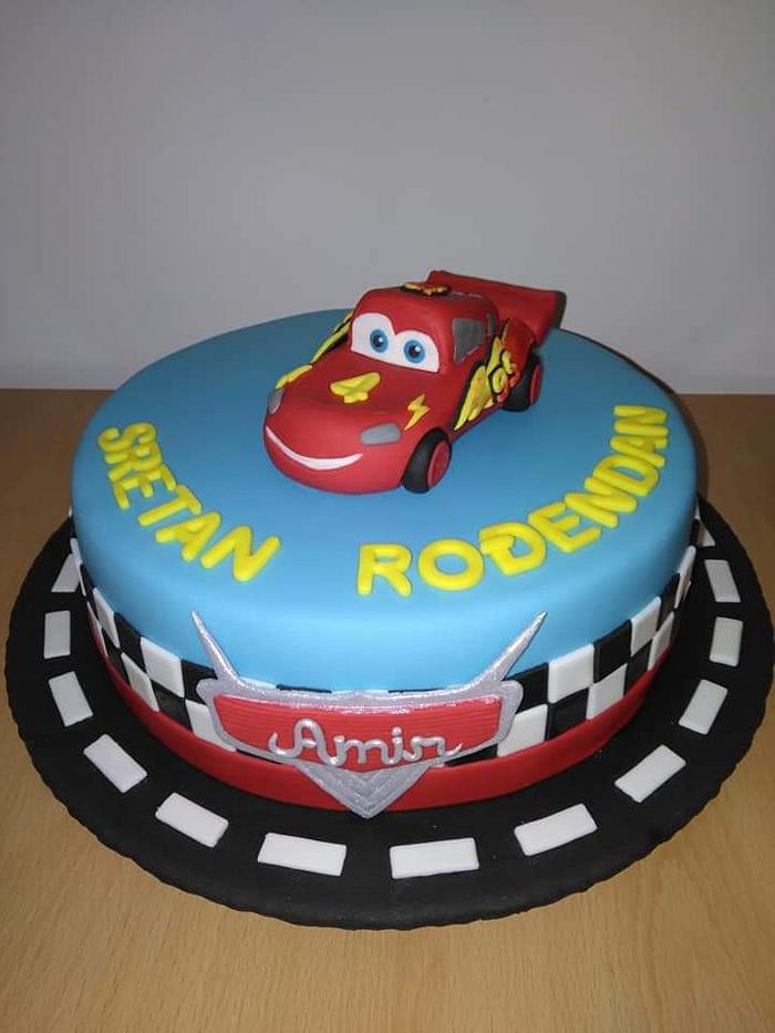 Cars bithday cake