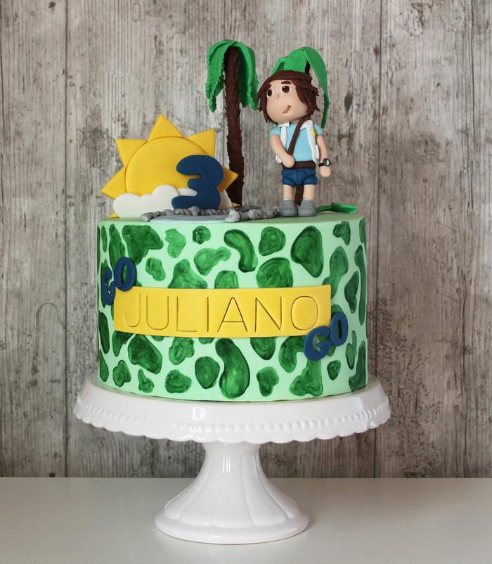 Diego Birthday Cake
