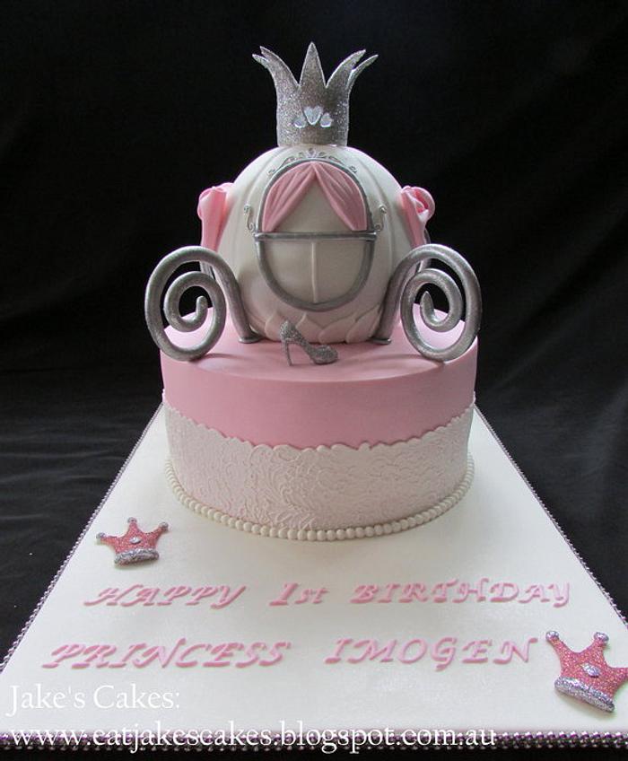 Cinderella Lace cake