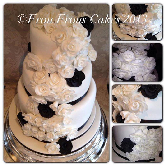 Frou Frous wedding cake