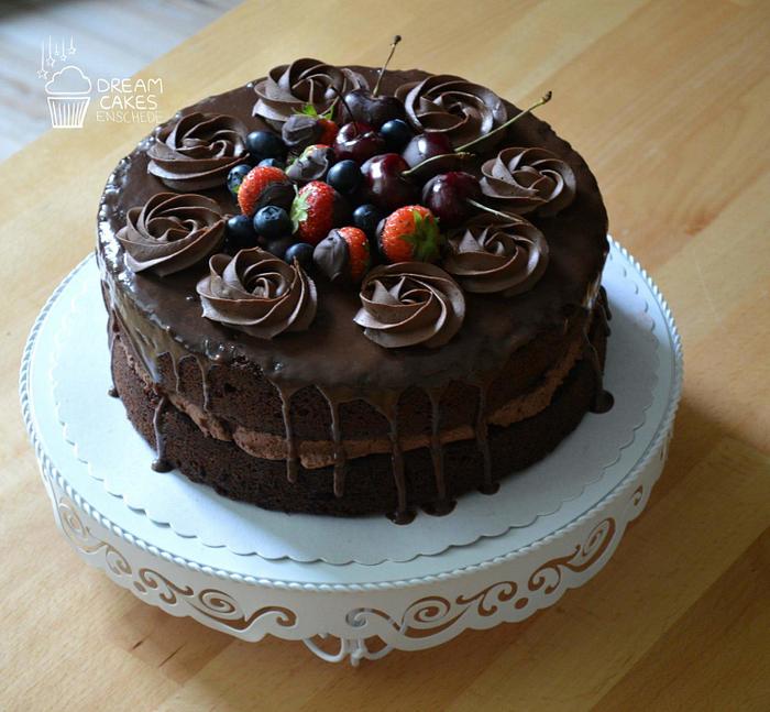 Chocolate magic cake!