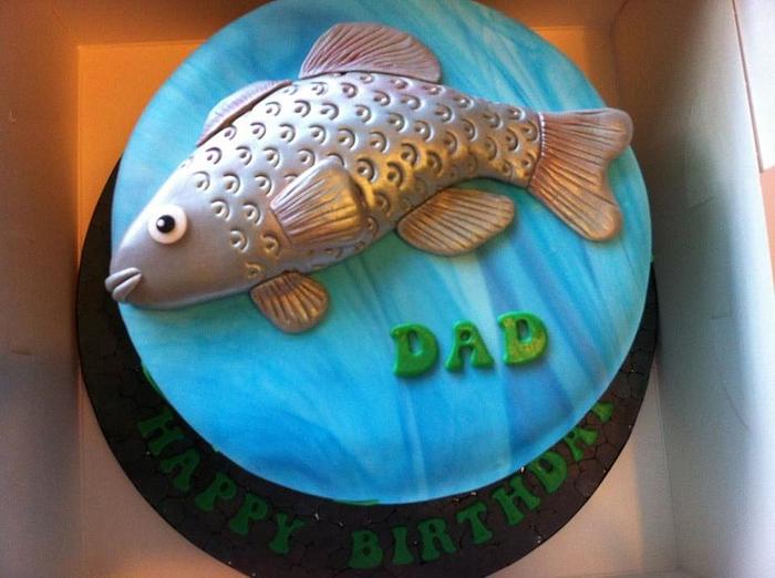 Dolphin fish theme cake  Fish theme cake  Levanilla 