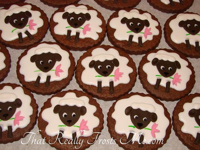 Little Lamb Easter Cookies
