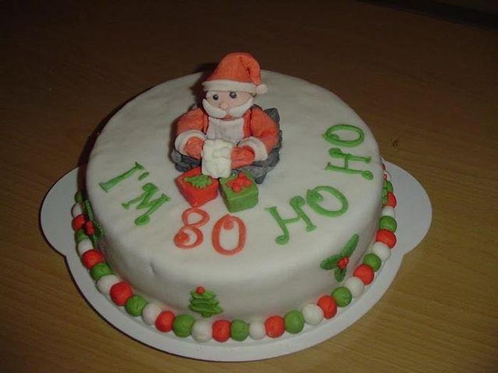 Santa cake