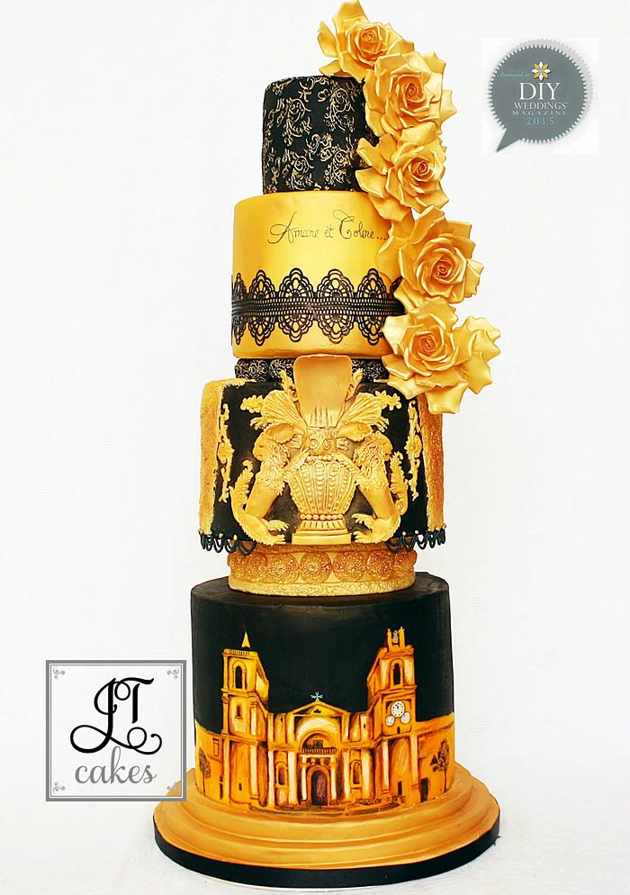 Wedding cake for DIY weddings Magazine