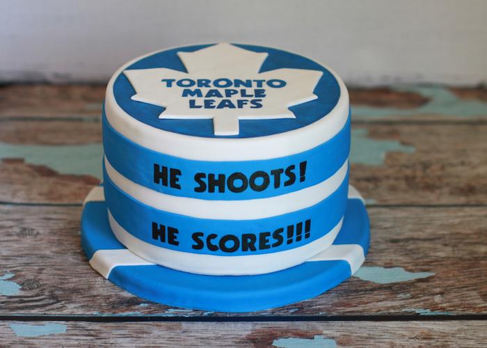 Groom's Hockey Cake