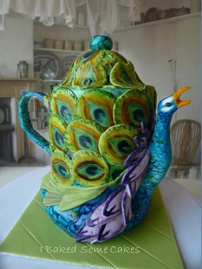 Peacock Teapot