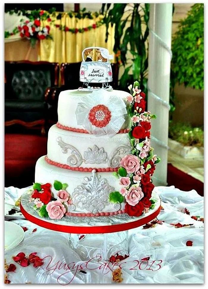 Rosses Wedding Cake