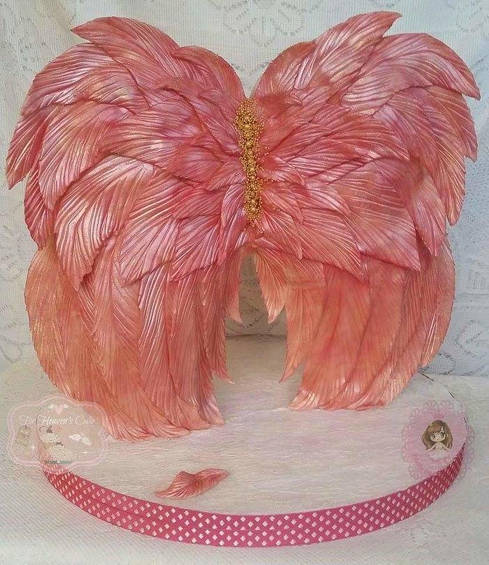 Angel wings for my beautiful baby Yasmine - Grace. 