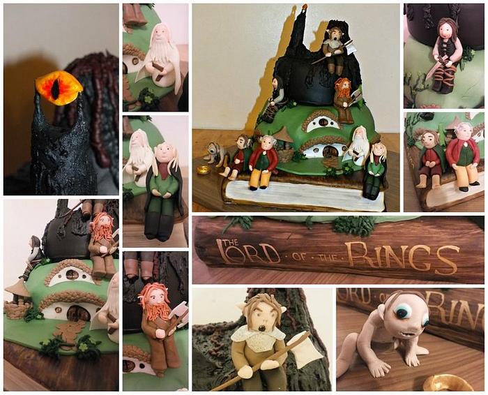 Lord of the rings cake 