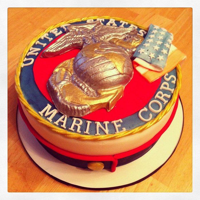 Marine Corps Cake