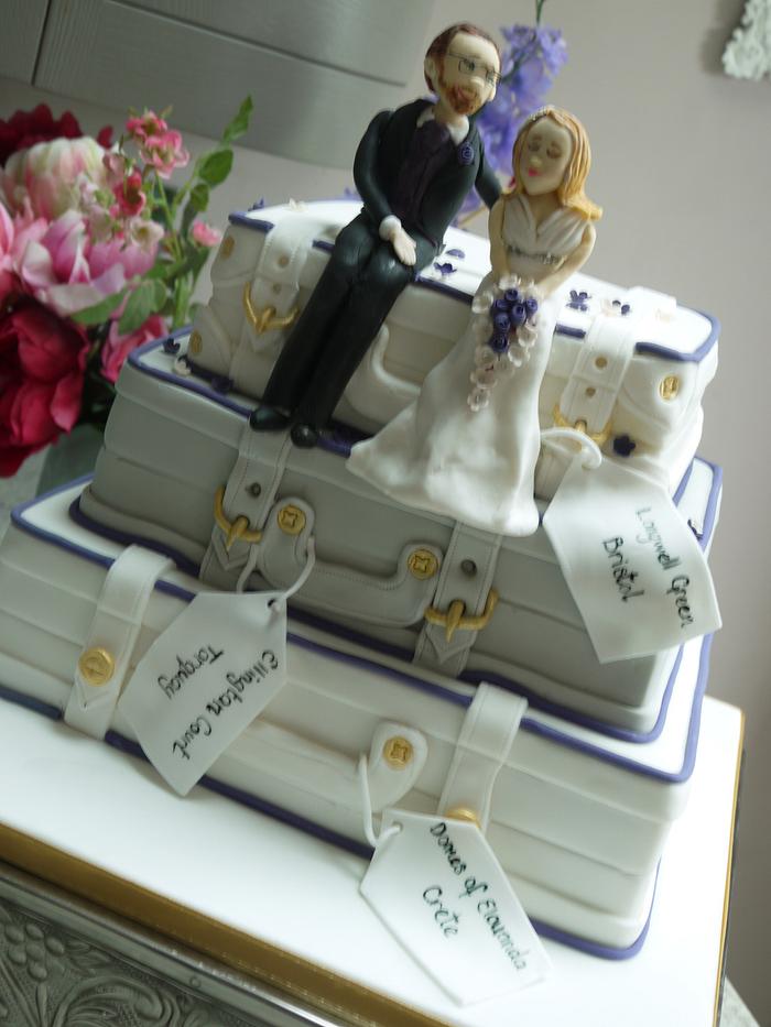 Tracey wedding cake
