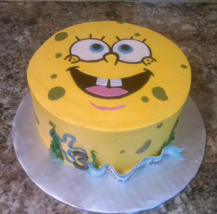 Spongebob cake