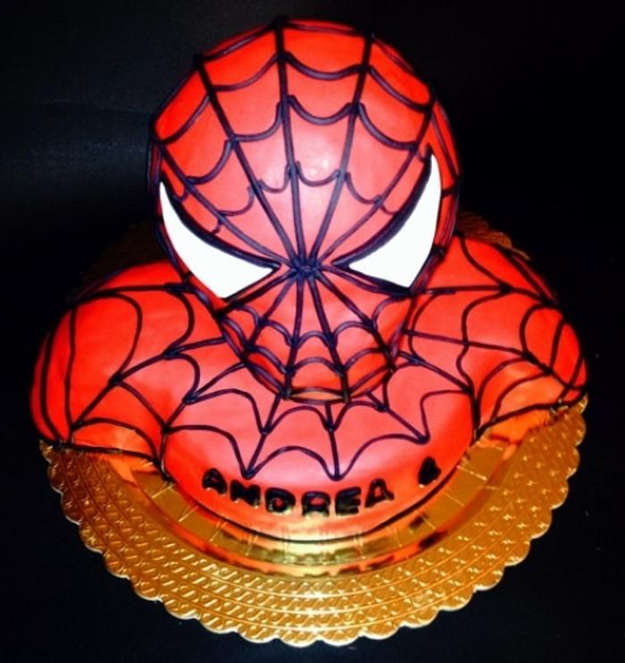 Spiderman cake 3 D
