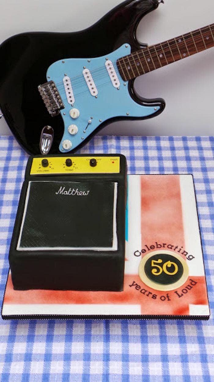 Marshall Amp Cake