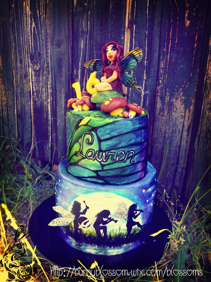 Forest Fairy cake