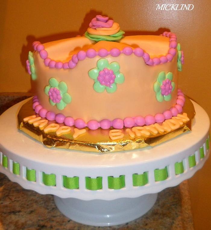 A SPRING BIRTHDAY CAKE