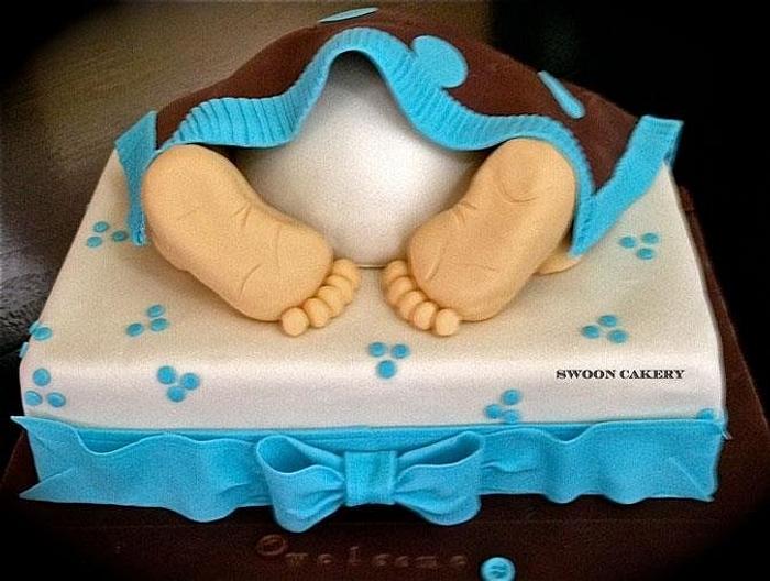 Baby Rump Baby Shower Cake