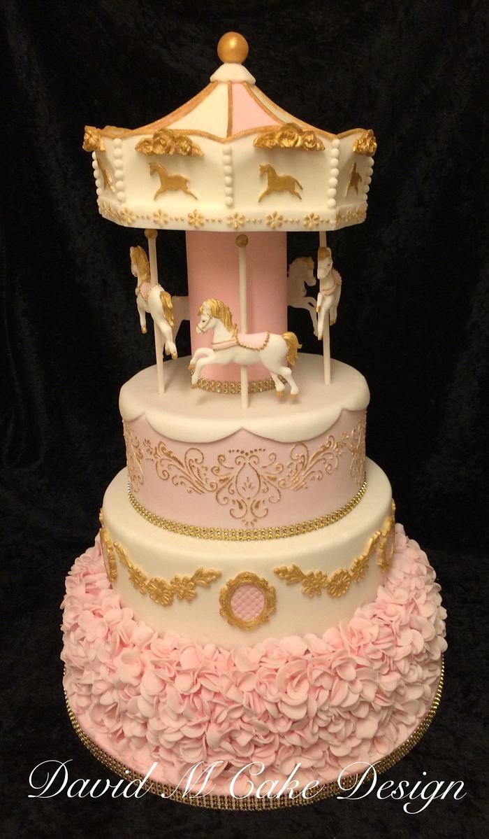 Carousel cake 