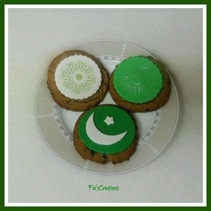Pakistan Independence Day Cookies