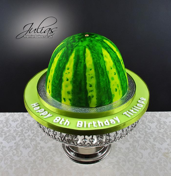 Birthday Watermelon Cake