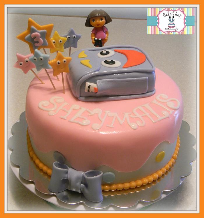 Dora the explorer Cake